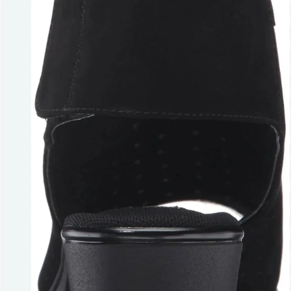 steven By Steve Madden Phoebiey Womens Size 7.5 Black Heeled Sandals New NIB - Picture 5 of 7
